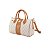 Bolsa Victor Hugo Siena Cloud Gray Ginger Brown - Imagem 1