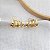 Brinco Vazado Ouro 18k com Diamantes - Imagem 7