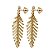 Brinco Alongado Ouro 18k com Diamantes - Imagem 6
