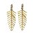 Brinco Alongado Ouro 18k com Diamantes - Imagem 1