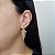 Brinco Alongado Ouro 18k com Diamantes - Imagem 7