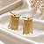 Brinco Ear Cuff Franja Ouro 18k com Topázio Azul - Imagem 6