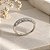 Anel Cravejado Prata 925 com Moissanite - Imagem 2