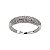 Anel Cravejado Prata 925 com Moissanite - Imagem 1