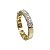 Meia Aliança Ouro 18k com Diamantes - Imagem 4