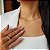 Gargantilha Choker Aro Ouro 18k Corda de Violão - Imagem 6