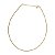 Gargantilha Choker Aro Ouro 18k Corda de Violão - Imagem 1