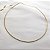 Gargantilha Choker Aro Ouro 18k Corda de Violão - Imagem 5