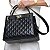 Bolsa Victor Hugo Milano Belmont Black em Couro - Imagem 2