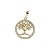 Pingente Árvore da Vida Ouro 18k com Zircônias - Imagem 1