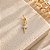 Pingente Bailarina Ouro 18k Dois Tons - Imagem 2