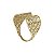 Anel Vazado Largo Ouro 18k Diamantado com Zircônias - Imagem 7