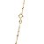 Cordão Singapura Ouro 18k com Placas Intercaladas 45cm - Imagem 8
