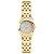Relógio Condor Feminino Mini Dourado Perolado CO2036MZO/4B - Imagem 1
