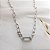 Gargantilha Choker Elos Prata 925 com Zircônias - Imagem 5