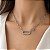 Gargantilha Choker Elos Prata 925 com Zircônias - Imagem 4