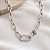 Gargantilha Choker Elos Prata 925 com Zircônias - Imagem 2