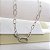 Gargantilha Choker Elos Prata 925 com Zircônias - Imagem 7