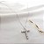 Colar Cruz Prata 925 com Moissanite - 45cm - Imagem 5