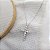 Colar Cruz Prata 925 com Moissanite - 45cm - Imagem 9