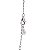 Colar Cruz Prata 925 com Moissanite - 45cm - Imagem 8