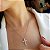 Colar Cruz Delicada Prata 925 com Moissanite - Imagem 6