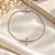Pulseira Cruz Prata 925 com Moissanite - Imagem 2