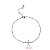 Pulseira Cruz Prata 925 com Moissanite - Imagem 3