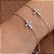 Pulseira Cruz Prata 925 com Moissanite - Imagem 7