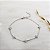 Pulseira 5 Florzinhas Prata 925 com Zircônias - Imagem 6