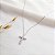 Colar Cruz Delicada Prata 925 com Moissanite - Imagem 5