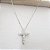 Colar Cruz Delicada Prata 925 com Moissanite - Imagem 8