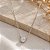 Gargantilha Ponto de Luz Moissanite em Prata 925 – 45cm - Imagem 2