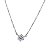 Gargantilha Ponto de Luz Moissanite em Prata 925 – 45cm - Imagem 1