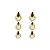 Brinco Gotas Pendente em Ouro 18K Alongado - Imagem 1