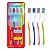 Escova Dental Colgate Twister Limpador Pro Cuidado Macia C/4 - Imagem 2