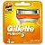 Carga Gillette Fusion 5 Lâmina Para Barbear C/ 4 - Imagem 1