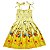 Vestido infantil estampa da Abelhinha modelo ciganinha - Imagem 1