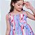Vestido infantil estampa de Borboletas modelo ciganinha - Imagem 8