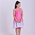 Vestido infantil estampa chuva de amor modelo ciganinha - Imagem 5