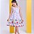 Vestido infantil cores pinturas coloridos modelo ciganinha - Imagem 7