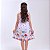 Vestido infantil cores pinturas coloridos modelo ciganinha - Imagem 9