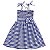 Vestido infantil listrado listra horizontal modelo ciganinha - Imagem 8