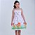 Vestido infantil estampa do Safari modelo ciganinha - Imagem 3