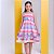 Vestido infantil estampa tema do Unicórnio modelo ciganinha - Imagem 3
