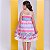 Vestido infantil estampa tema do Unicórnio modelo ciganinha - Imagem 5