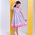 Vestido infantil estampa tema do Unicórnio modelo ciganinha - Imagem 10