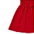 Vestido infantil menina vermelho de alcinha modelo ciganinha - Imagem 4