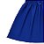 Vestido infantil menina Azul Royal alcinha modelo ciganinha - Imagem 6