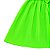 Vestido infantil menina Verde neon alcinha modelo ciganinha - Imagem 5